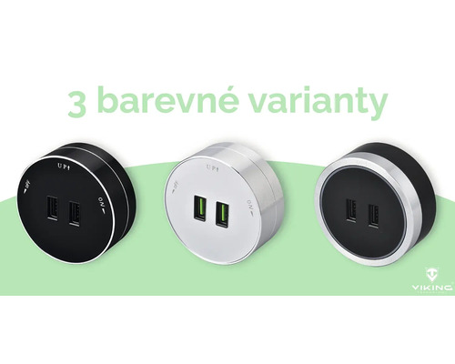 Tri USB nabíjačky v rôznych prevedeniach puzdra