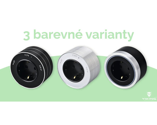 Tri varianty zásuvky s ochranným kontaktom a vypínačom