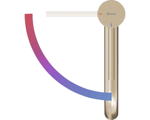 Ravak Logo Batéria pre umývadlo