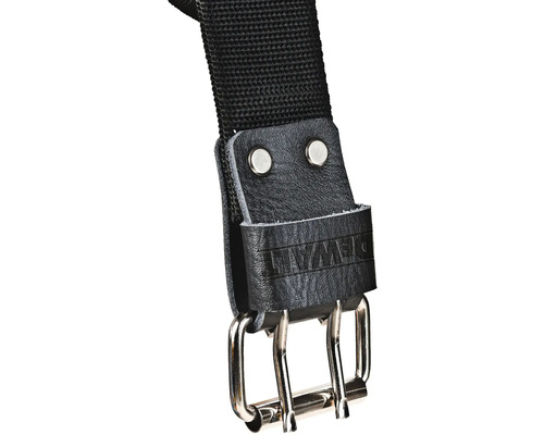 Detailný záber držiaka na náradie Dewalt s pútkom na opasok