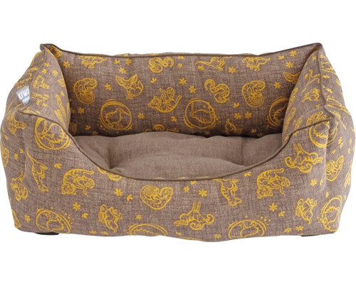 Pelech pre psov so zvieracím vzorom