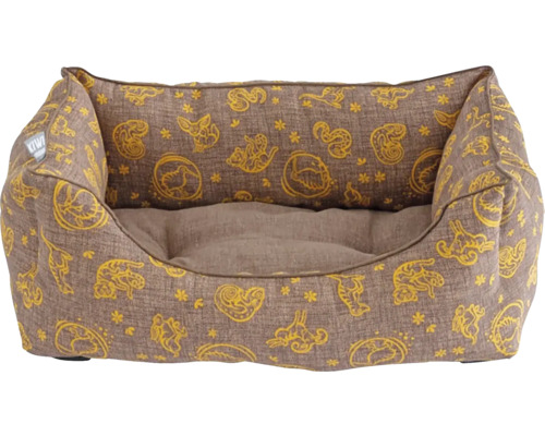 Pelech pre psa so zvieracím vzorom