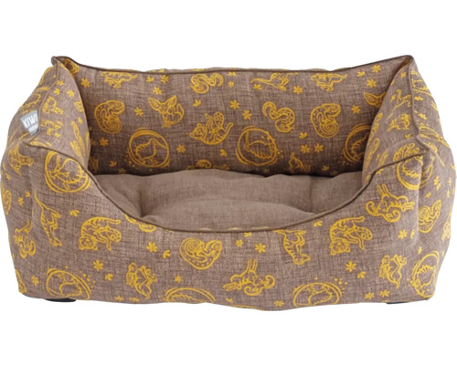 Pelech pre psov so zvieracím vzorom