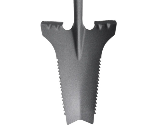 Záhradný rýľ so zubami píly