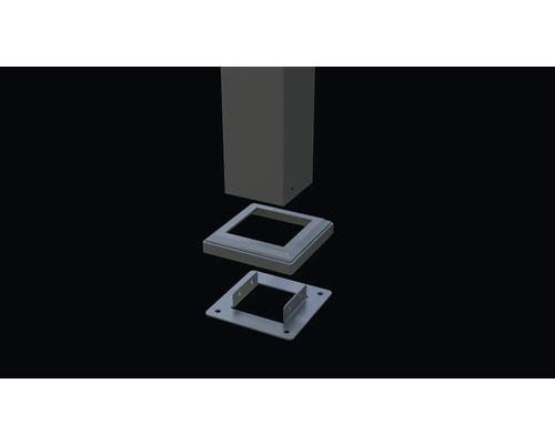 Stĺpik s krytkou a pätkou stĺpika