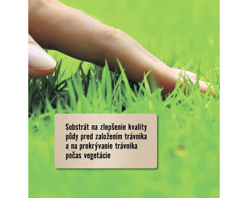 Substrát na zlepšenie kvality pôdy pred založením trávnika a na prekrývanie trávnika počas vegetácie