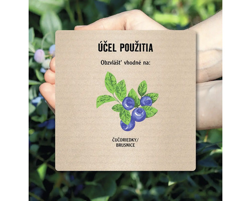 Návod na použitie pre čučoriedky