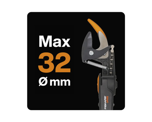 Nadstavec na nožnice na stromy Fiskars UPX82, maximálny strih 32 mm