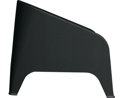 Čierna plastová stolička