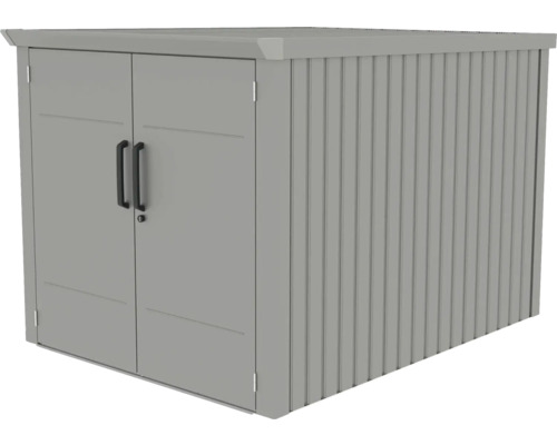 Záhradná skriňa s dvojkrídlovými dverami na vonkajšie skladovanie
