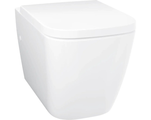Závesné hlboké splachovacie WC s vekom