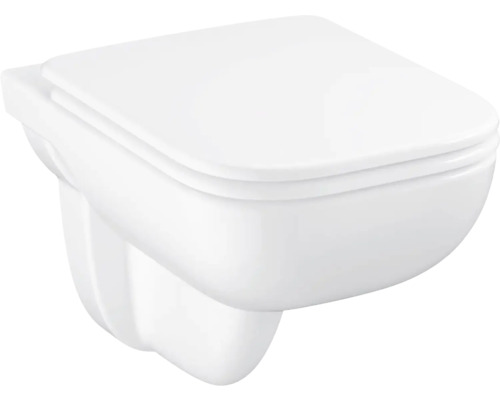 Závesné WC s hlbokým splachovaním a WC sedadlom
