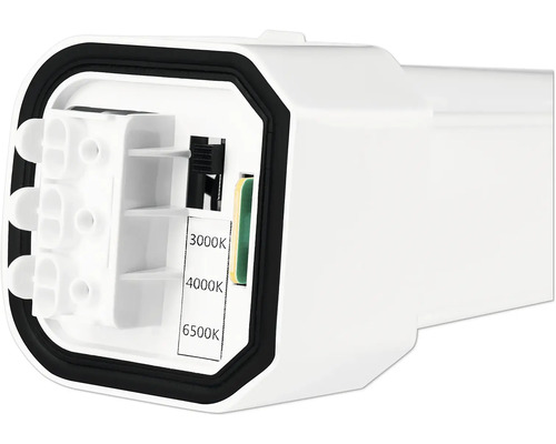 Zadná strana LED lampy s nastaviteľnou teplotou chromatickosti