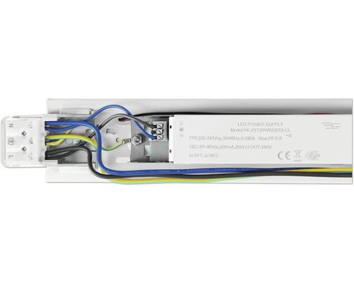 LED napájací zdroj s káblami a konektormi