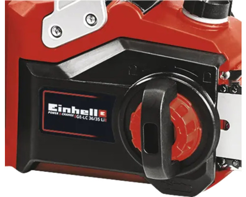 Detailný pohľad na motorovú pílu Einhell