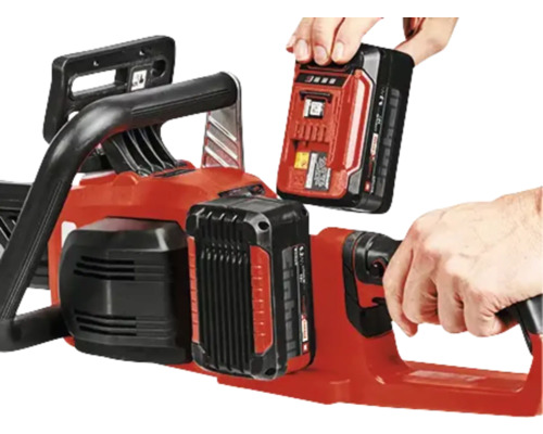 Akumulátorová reťazová píla s vloženou a samostatnou batériou