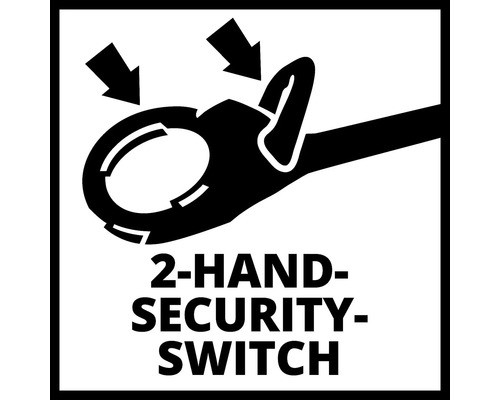 Symbol dvojručného bezpečnostného spínača