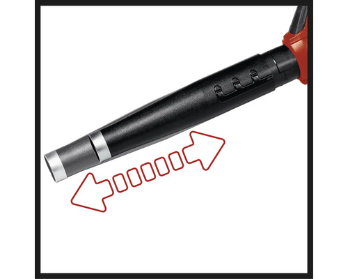 Predlžovacia tryska pre vysávač lístia