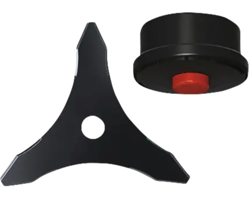 Zastrihovacia hlava s tromi nožmi