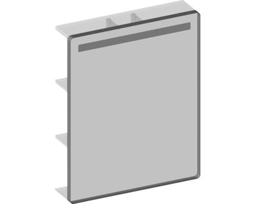 Polica s dvoma policami