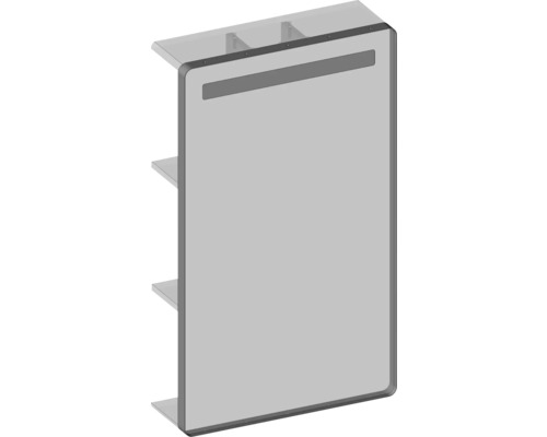 Sanitárny regál s tromi policami