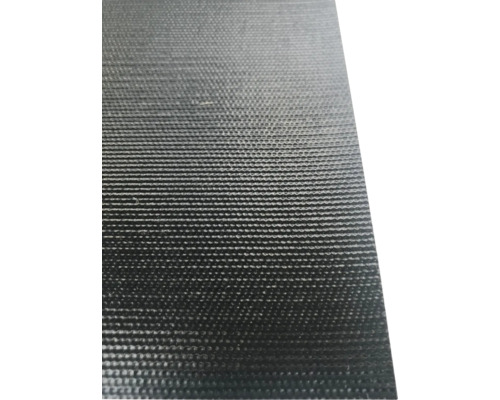 Detailný záber na čiernu nopovú fóliu z plastu