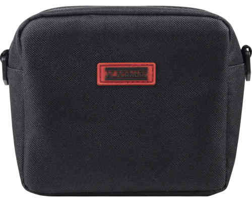 Čierna brašna na náradie s logom J. F. Schwarz