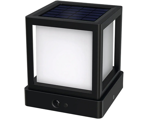 Solárna lampa so štvorcovým dizajnom pre vonkajšie použitie