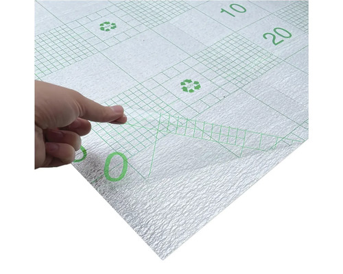 Samolepiaca fólia s mriežkou a rukou