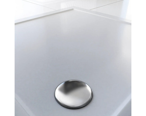 Detail sprchovej vaničky s odtokom