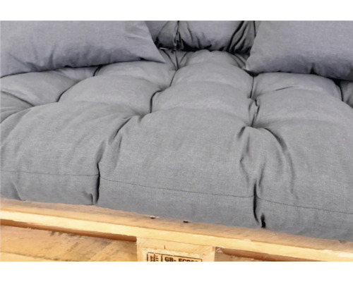 Detailný záber vankúša na palety s oporným vankúšom na palete