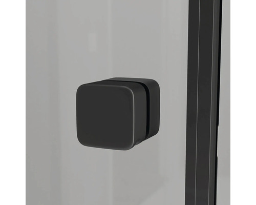 Štvorcová kľučka dverí sprchovacieho kúta