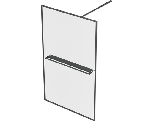 Sprchová stena s držiakom a držiakom na uteráky