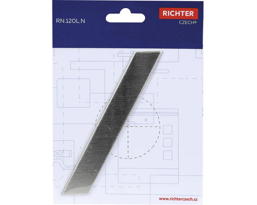 Kovový dverný závor Richter v balení