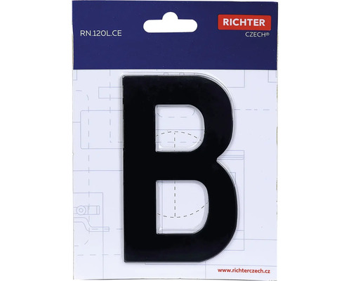 Plastové písmeno B