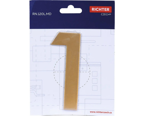 Číslo domu jedna od Richter Czech