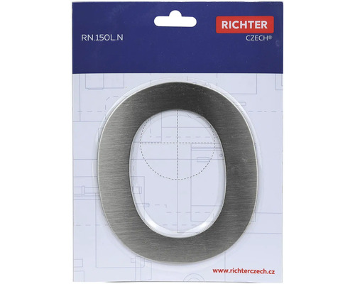 Domové číslo 0 z kovu od Richter Czech