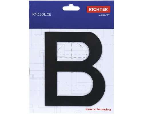 Číslo domu B z plastu