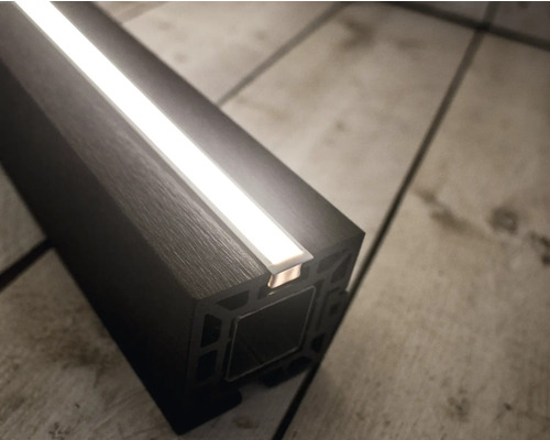 LED osvetľovací profil pre nepriame osvetlenie