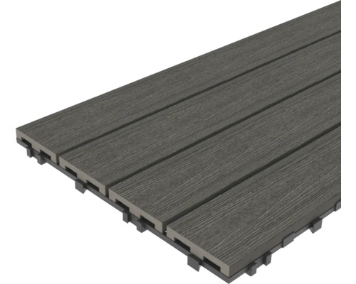 Teracová dlaždica z drevoplastu