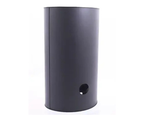 Kovový odpadkový kôš s otvorom