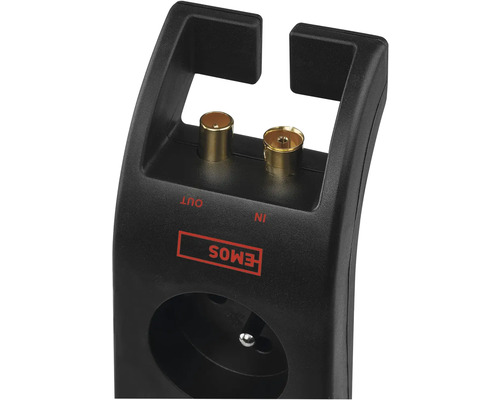 Prepäťová zásuvka s anténovým pripojením