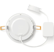 Pohľad zozadu na vstavané svietidlo Philips Hue