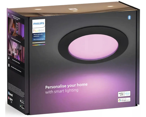 Balenie vstavaného svietidla Philips Hue White and Color Ambiance Slim L