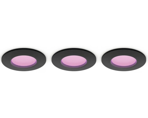 Tri LED bodové svietidlá