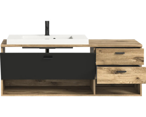 Skrinka pod umývadlo so zásuvkami a umývadlom