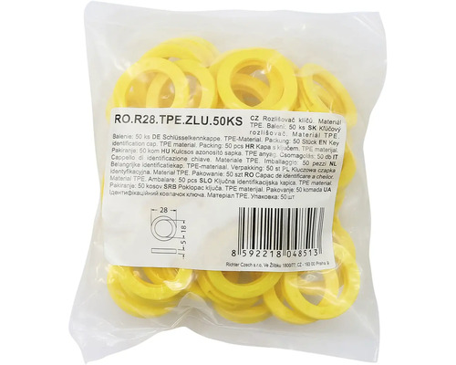Balenie 50 kusov rozlišovačov kľúčov