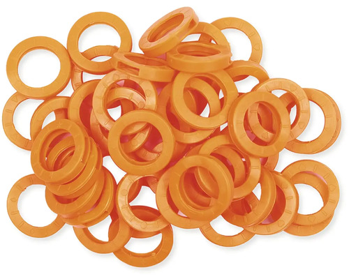 Hromada plastových podložiek