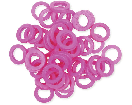 Plastové krúžky na závesy