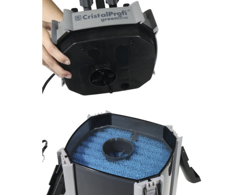 JBL CristalProfi Greenline externý akvarijný filter, na čistenie akváriovej vody